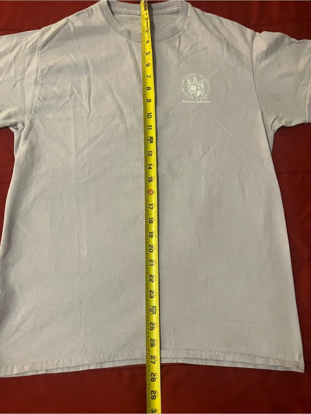 Classic Men's Lavender Crew Neck T-Shirt Size Large